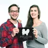 Mr. & Mrs. Panda Mauspad Samojede Liebe - Schwarz - Produktbild-Vorschau 4