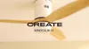 Create CREATE - Deckenventilator 40W leise˜132 cm - Mit Produktbild-Vorschau 1