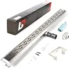 Duschrinne Wellen 700x70mm Ablaufrinne Duschrost mit Produktbild-Vorschau 1