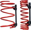 Two red coil spring compressors with black metal parts are shown against a white background. Náhľad obrázku produktu