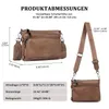 Damen Umhängetasche Klein, Vintage Schultertasche Crossbody Produktbild-Vorschau 5