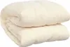 vidaXL Záťažová deka Light Cream 200x225 cm 13 kg Látka Náhľad obrázku produktu 1