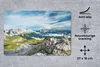 MuchoWow® Mauspad Mousepad Alpen - Felsen - Gras 27x18 cm - Produktbild-Vorschau 2