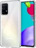 A clear phone case is shown on a white background, with a phone inside the case visible. Podgląd zdjęcia produktu