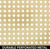 mDesign Geschirrablage 2er Set Metall Messing Freistehendes Produktbild-Vorschau 7