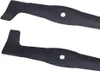 107 CM Rasenmähermesser - Satz für John Deere X130R X155R Produktbild-Vorschau 2