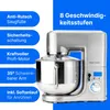 ProfiCook PC-KM 1096 - Keukenmachine - 1500 W - RVS/Zwart Productafbeelding-voorbeeld 2