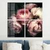 DEQORI Glasbild Echtglas 4x50x50 cm 'Nostalgische Blüte' Produktbild-Vorschau 4