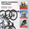 Wiltec Fahrrad Wandhalterung für 6 Fahrräder 160,4 x 18 x Produktbild-Vorschau 6