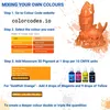 CMYK Pigmentset für 3D-Druckharz, 4 x 30 ml Productafbeelding-voorbeeld