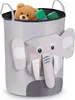 Nukido-Spielzeugkorb - grauer Elefant Produktbild-Vorschau 1
