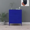 vidaXL Úložná skříň námořnická modrá 80x35x101,5 cm ocel Náhled obrázku produktu 2
