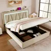 MODFU Polsterbett Doppelbett (160 x 200 cm Ohne Matratze), Produktbild-Vorschau 4