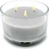 1.09 Candela a 3 stoppini in vetro - circa 13 x 8 cm - non Anteprima dell’immagine prodotto 1