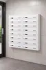 16-fach Briefkastenanlage Grau Ral 7035, 25 cm Tiefe, 16er Produktbild-Vorschau 9
