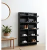 Pisa Armoire à chaussures avec 10 casiers/portes en métal Voir les images du produit 3