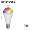 LED Lampe GoSmart A65 / E27 / 14 W (94 W) / 1 400 lm / RGB / dimmbar / Zigbee Produktbild-Vorschau