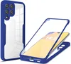 360 Grad Rundum Schutz Handyhülle für Samsung Galaxy A12 Produktbild-Vorschau 1