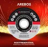 AREBOS Trennscheiben 115 mm 50 Stück für Stahl Edelstahl Produktbild-Vorschau 4
