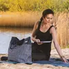 Oversized maritim Strandtasche Bag anndora® XXL in striped Produktbild-Vorschau 6