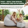Dreamroots Bean Bag, Puff 90x90x100 cm, pouf con Anteprima dell’immagine prodotto 6
