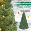 Albero di Natale artificiale COSTWAY, altezza 270 cm, con Anteprima dell’immagine prodotto 4