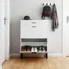 Schuhschrank mit 2 Klappen Schuhregal Schuhablage Produktbild-Vorschau 9