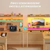 Schreibtisch mit Lochwand 135 x 90 cm Eckschreibtisch mit Produktbild-Vorschau 7