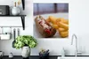 MuchoWow® Poster Leckeres Frikandel-Spezial mit Pommes Produktbild-Vorschau 3