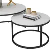 Zestaw stolików kawowych Vicco Montreal Biały 77 x 40 cm 2 Podgląd zdjęcia produktu 6
