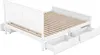 MODFU 160x200 cm einfaches Plattformbett aus Holz, schlicht Produktbild-Vorschau 6