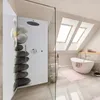 Wallario selbstklebende Duschrückwand 180 x 200 cm mit Produktbild-Vorschau 4