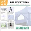 Faltpavillon Pavillons & Partyzelte 3x6m Wasserdicht Stabil Produktbild-Vorschau 7