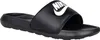A black Nike slide sandal is shown against a white background. Produktbild-Vorschau