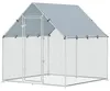 PawHut ren voor kippen, 2x2x2 meter, met kippenhok en Productafbeelding-voorbeeld 1