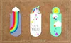 MOSES Magnetlesezeichen 3 St. Einhorn Regenbogen Produktbild-Vorschau 1