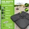 tillvex® Pied de parasol anthracite 60 litres / 80 kg - 4 Voir les images du produit 6