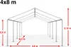 Partyzelt PROLIGHT 4x8 m Pavillon starke PVC 600 N Plane Produktbild-Vorschau 6