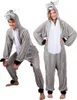 Costume d'âne pour adulte gris M/L Voir les images du produit 6