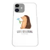 Mr. & Mrs. Panda Iphone 11 Handyhülle Igel Blumen - Weiß - Produktbild-Vorschau 2