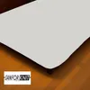 A light gray fitted sheet is shown on a bed with a wooden floor. Produktbild-Vorschau