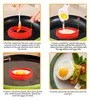 6 Pack Ei Ring,Spiegeleiform für Bratpfanne Ei Ringe Produktbild-Vorschau 5
