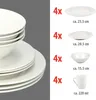 set di stoviglie alpina 16 pezzi - Set di piatti - 4 Anteprima dell’immagine prodotto 4
