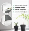Plissee ohne Bohren 80x220cm Anthrazit Produktbild-Vorschau 9