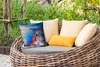 MuchoWow® Outdoor Kissen - Malerei - Griechenland - Wasser Produktbild-Vorschau 3