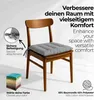 Sitzkissen Stuhlkissen Indoor & Outdoor 6er Set 40x40 cm - Produktbild-Vorschau 4