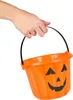 Seau à citrouille Halloween orange-noir - taille unique Voir les images du produit 3