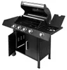 Grill gazowy ogrodowy 13 kW BERGMANN 5 palników stal Podgląd zdjęcia produktu 6