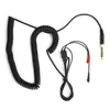 Kopfhörer-Spiral-Audiokabel mit Adapter für Produktbild-Vorschau 2