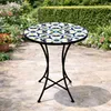 Mosaik Mosaiktisch Gartentisch Bistrotisch Tisch 60cm Anteprima dell’immagine prodotto